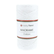 Hobby Trend Macrame Cotton 1001/001 Hobby Trend Macrame Cotton 1001/001