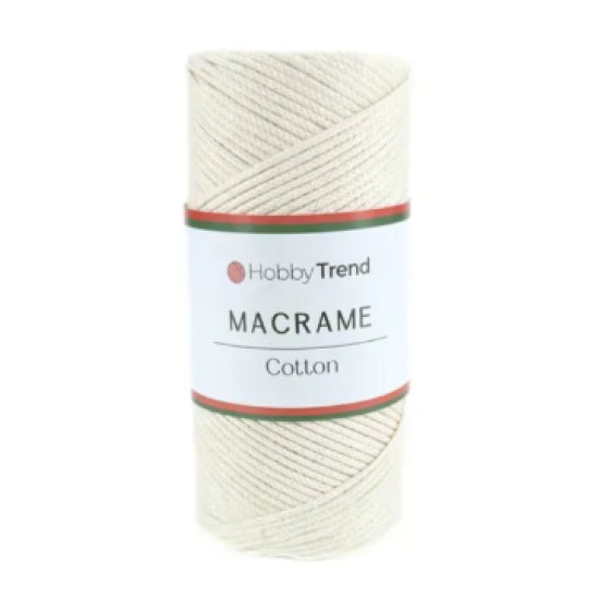 Hobby Trend Macrame Cotton 1001/010 Hobby Trend Macrame Cotton 1001/010