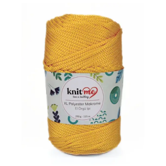 Knitme XL Polyester Makrome 1607 Knitme XL Polyester Makrome 1607