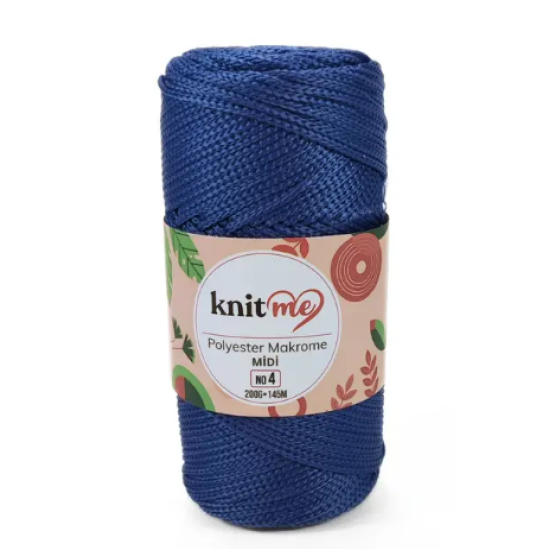 Knitme MIDI Polyester Makrome No 4 252