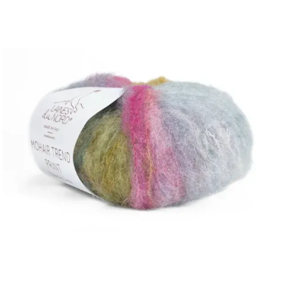 Laines Du Nord Mohair Trend Print 5