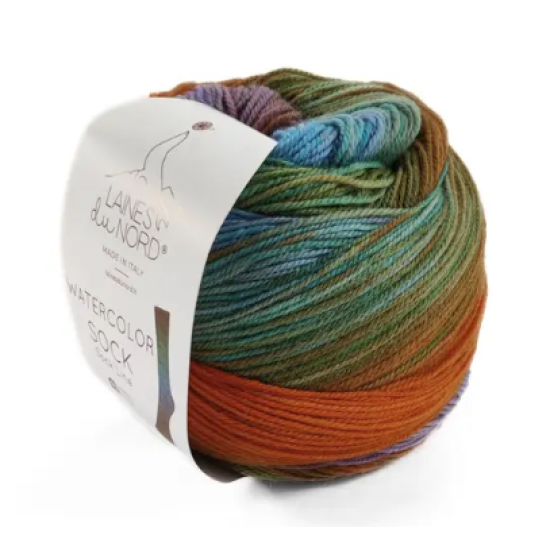 Laines Du Nord WaterColor Sock 201