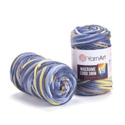YarnArt Macrame Cord 3mm VR 915