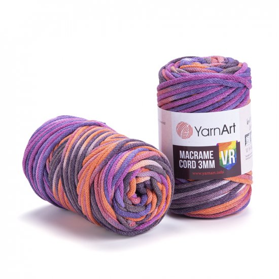 YarnArt Macrame Cord 3mm VR 922