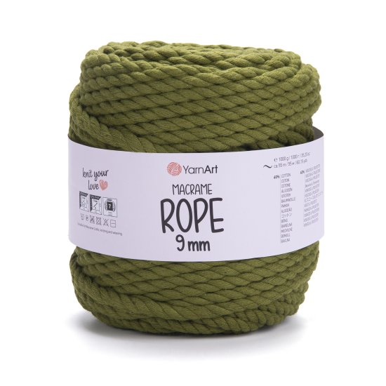 YarnArt Macrame Rope 9 mm 787
