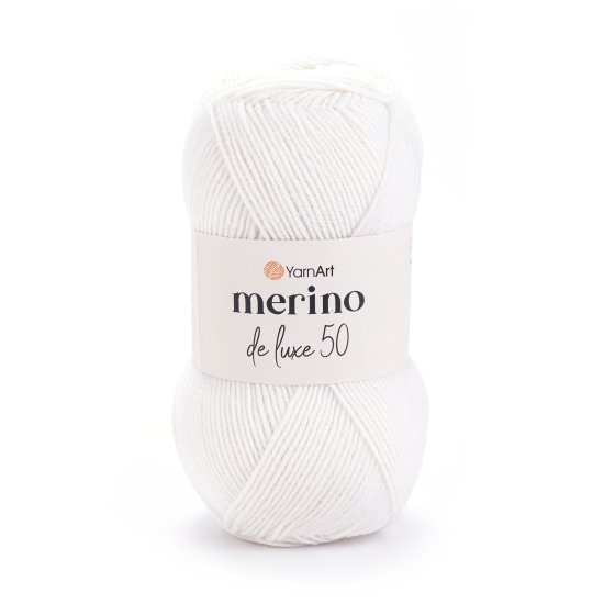 YarnArt Merino De Luxe 50 501 YarnArt Merino De Luxe 50 501